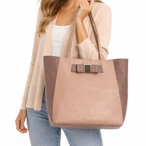 Ivanka Trump Medium Tote – Pink & Plum